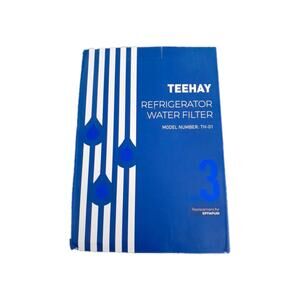 Teehay TH-01 REFRIGERATOR Water Filter, EPTWFU01, Purification 3 Pack